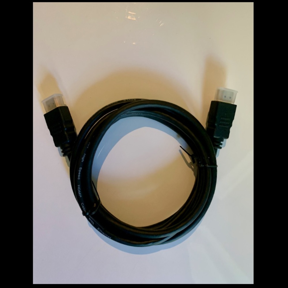 New HDMI cable